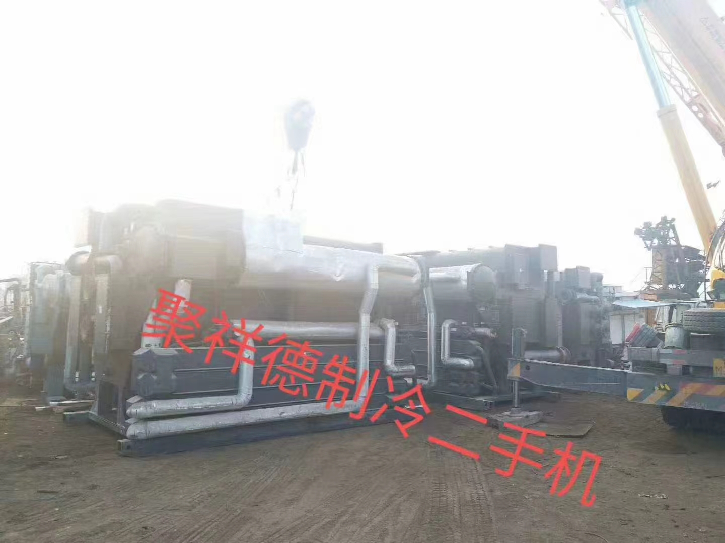 溴化鋰溶液及設備配件